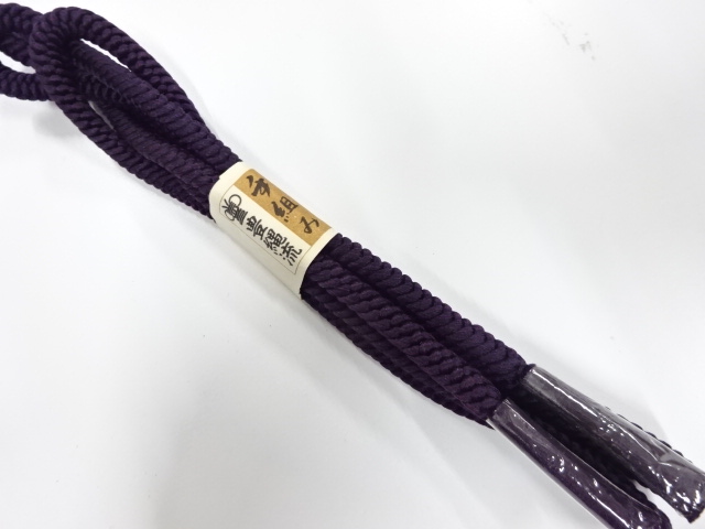 未使用品　正絹　手組帯締め